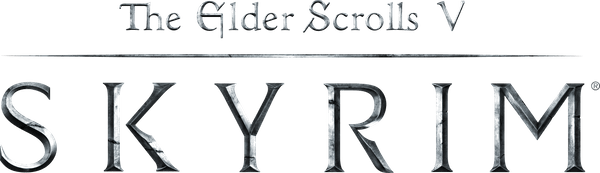 Elder Scrolls V Skyrim logo for Xbox 360